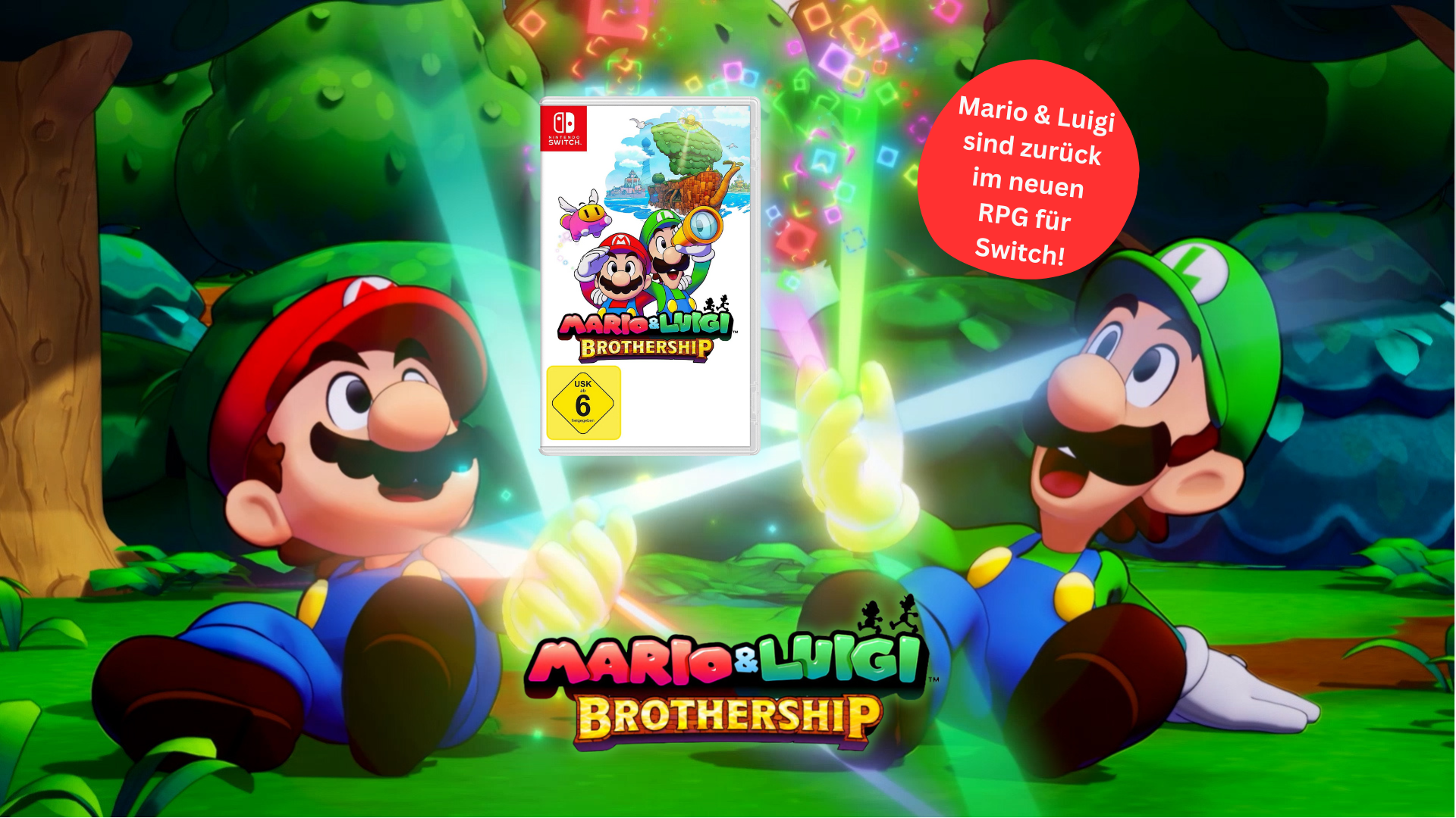 Mario Luigi Brothership Steelbook vorbestellen Zwei Brüder wie