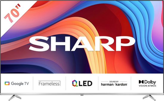 SHARP 4T-C70GPx QLED-Fernseher