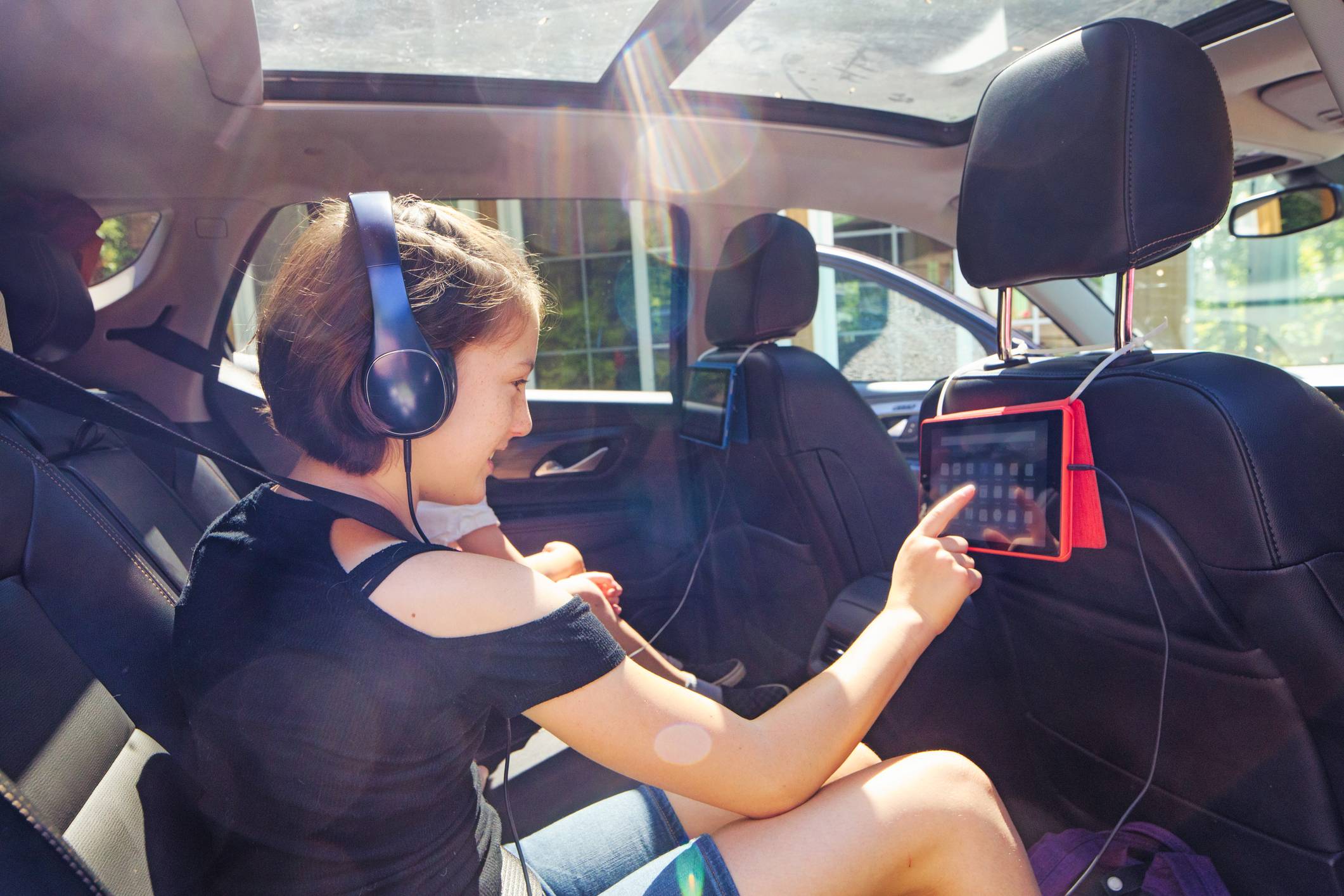 Universal Auto Fahrzeug Rücksitz Kopfstütze Handy Halter Aufhänger