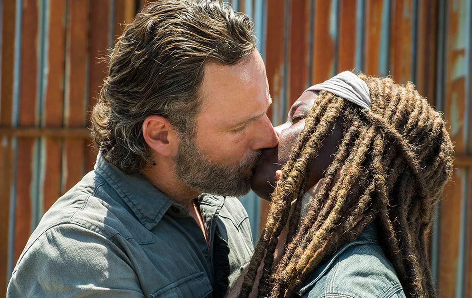 „the Walking Dead The Ones Who Live” Rick Und Michonne