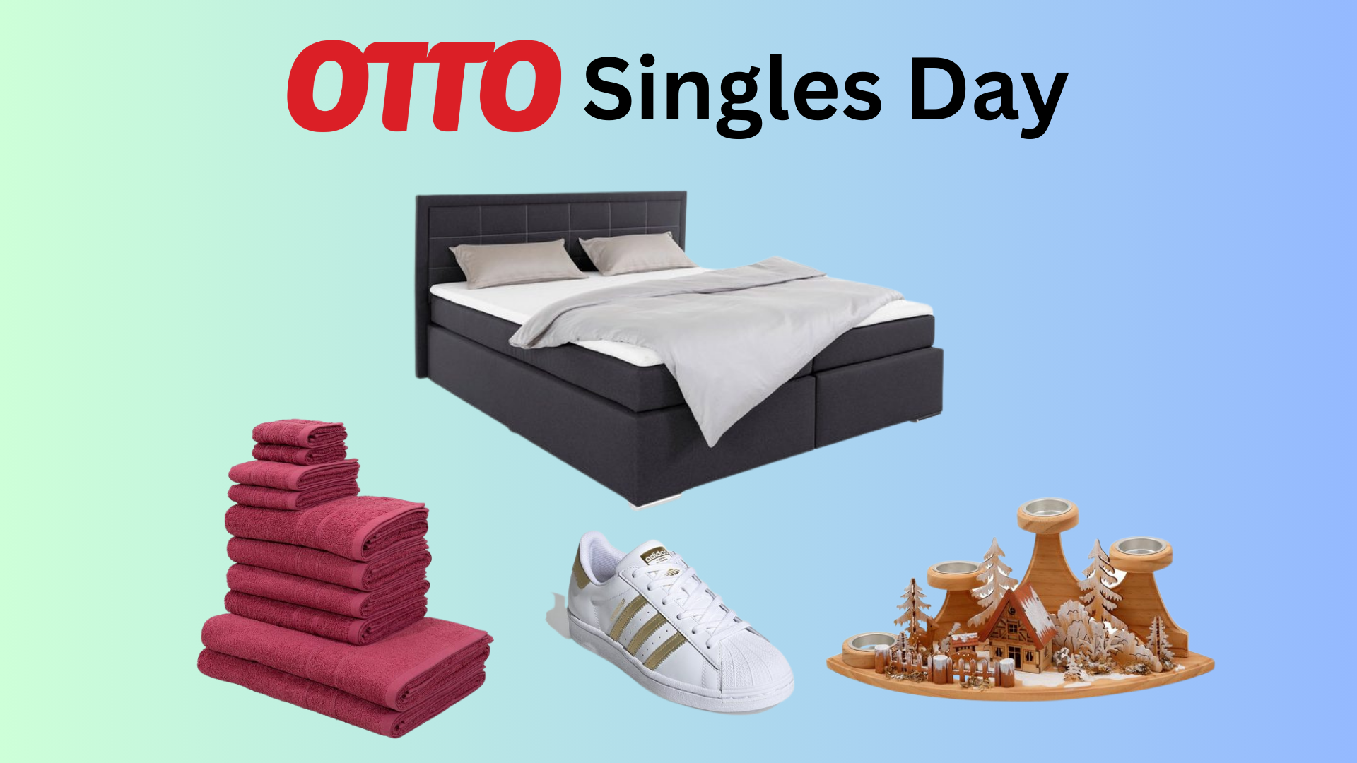 Singles Day bei OTTO Spare heute 15 Prozent auf Mode und Wohnartikel