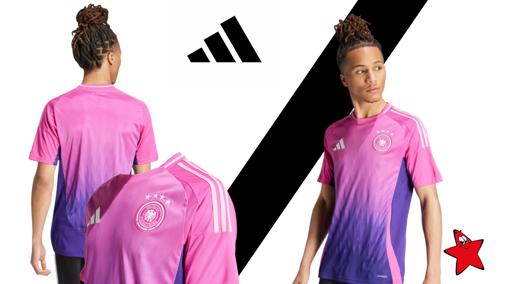 EM 2024 in Deutschland: Hole dir das beliebte DFB-Trikot in Pink