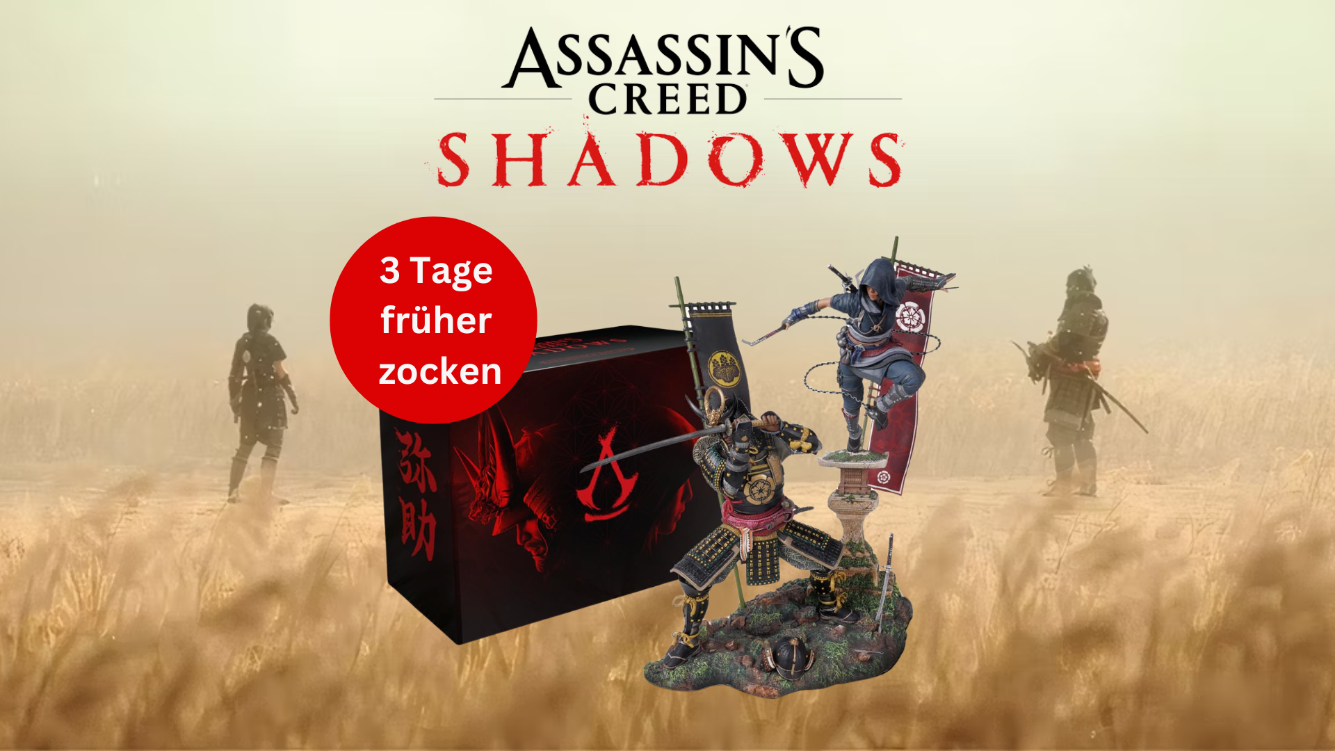 Assassin’s Creed Shadows: Zwiastun akcji – zamówienie w przedsprzedaży