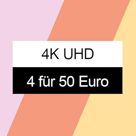 4 UHDs für 50 Euro Amazon-Aktion