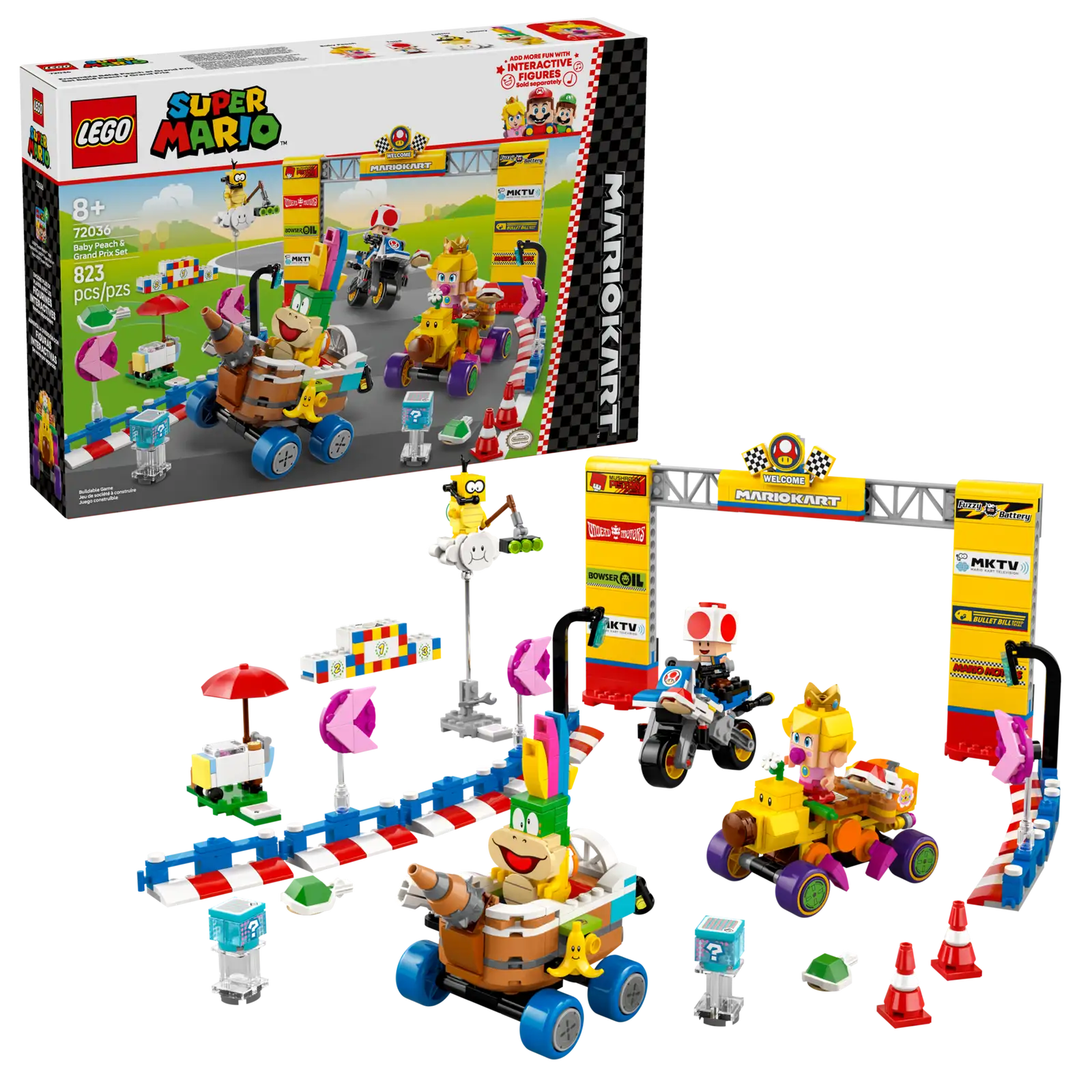 Mario Kart™ – Baby Peach & Grand Prix–Set