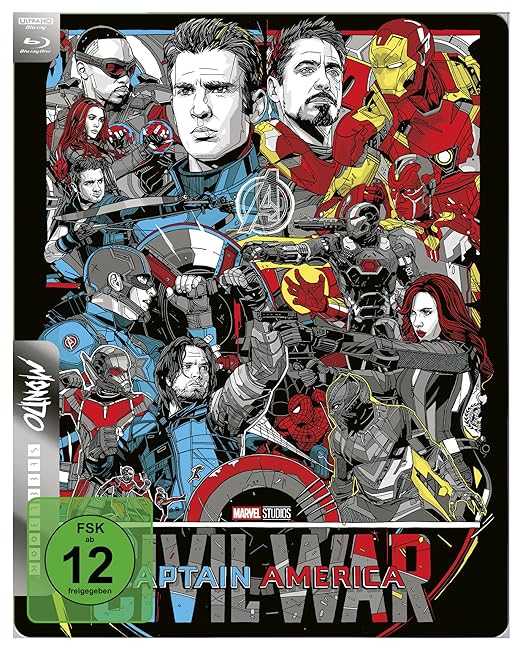 Captain America: Civil War - Mondo Steelbook Edition