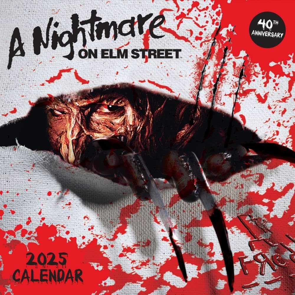 A Nightmare on Elm Street Kalender 2025