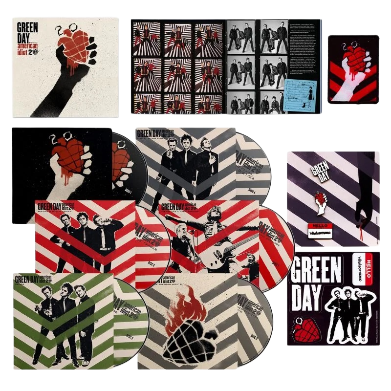 Green Day - American Idiot Deluxe CD Version 