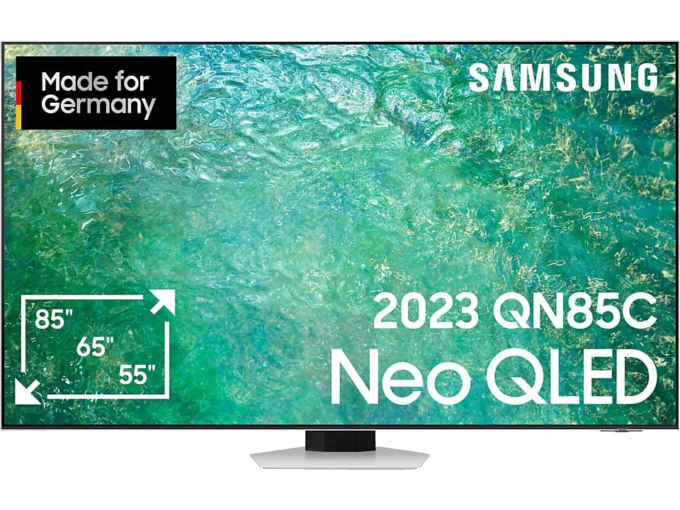 SAMSUNG GQ55QN85C NEO QLED TV (Flat, 55 Zoll / 138 cm, UHD 4K, SMART TV, Tizen)