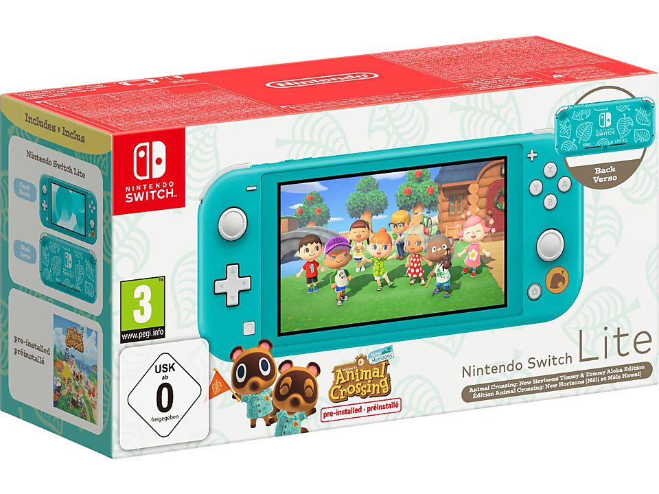 NINTENDO Switch Lite Animal Crossing: New Horizons Timmy & Tommy Aloha Edition