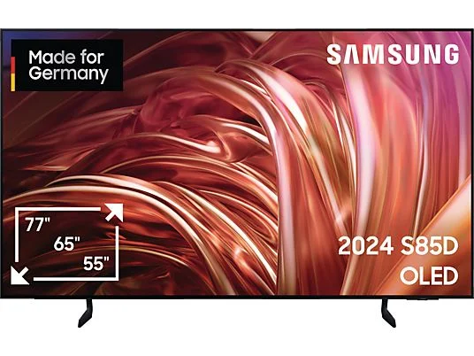 SAMSUNG GQ55S85D OLED TV (Flat, 55 Zoll / 138 cm, OLED 4K, SMART TV, Tizen)