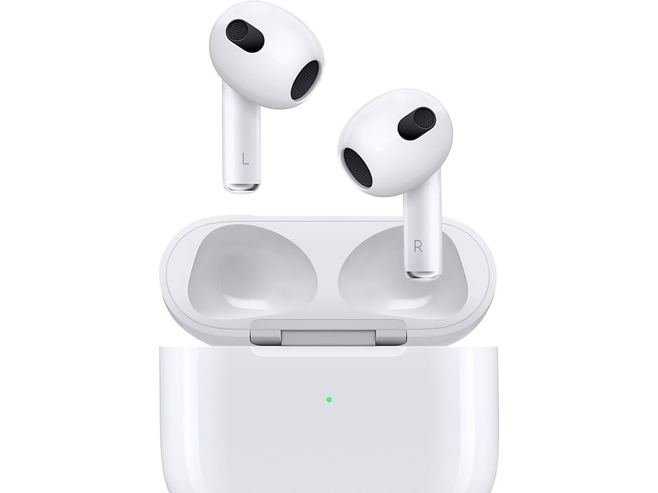 Apple AirPods (3. Generation), In-ear Kopfhörer Bluetooth Weiß