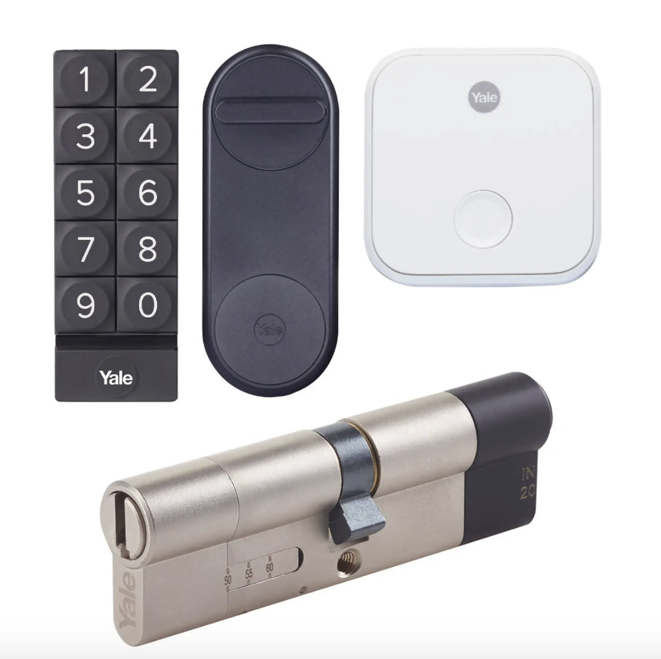  Yale Linus Komplett Set - Smart Lock + Bridge + Adjustable Zylinder + Keypad