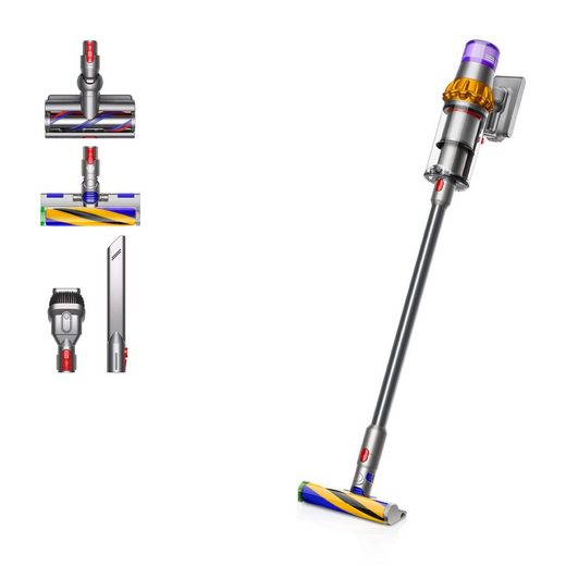 DYSON Akku-Hand-und Stielstaubsauger Dyson V15 Detect Absolute Nickel/Gelb