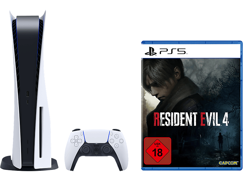 Playstation 5 mit Resident Evil 4