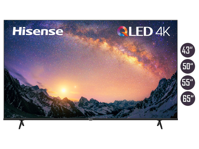 Hisense QLED Smart TV mit Sprachassistent