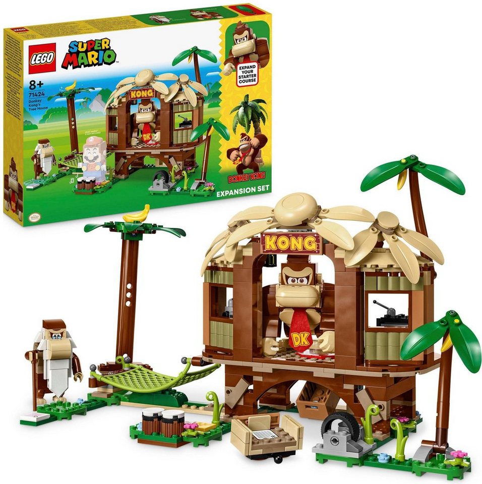 Lego Super Mario 71424 Donkey Kong Baumhaus Erweiterungsset