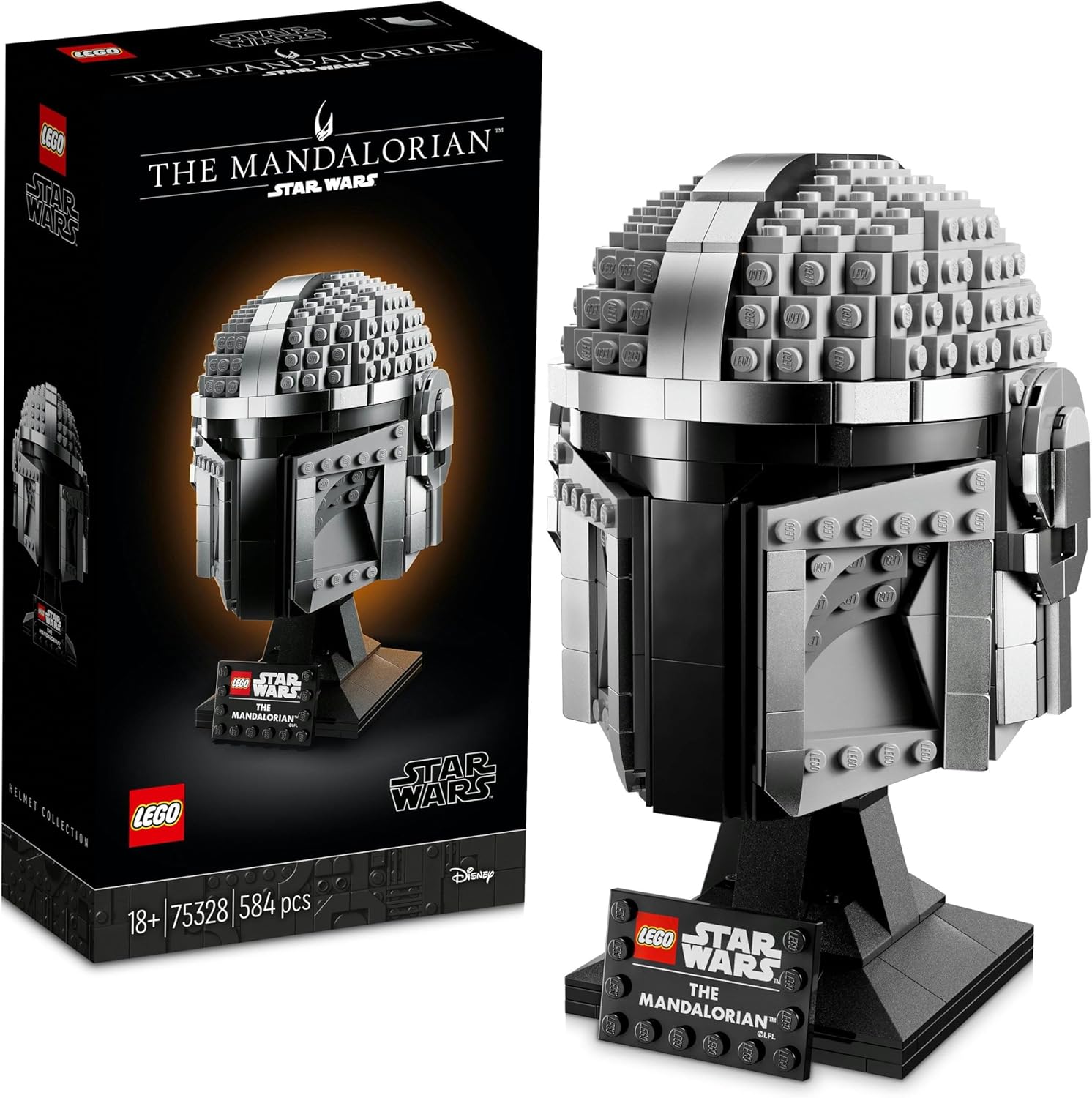 Lego Star Wars Mandalorianer Helm Modell