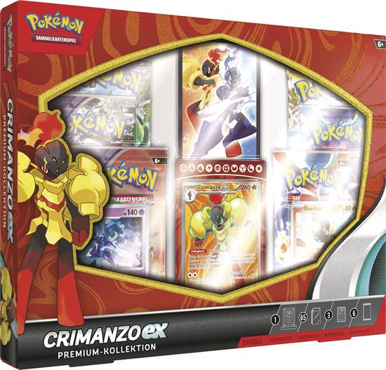 Pokémon Sammelkartenspiel: Premium-Kollektion Crimanzo ex