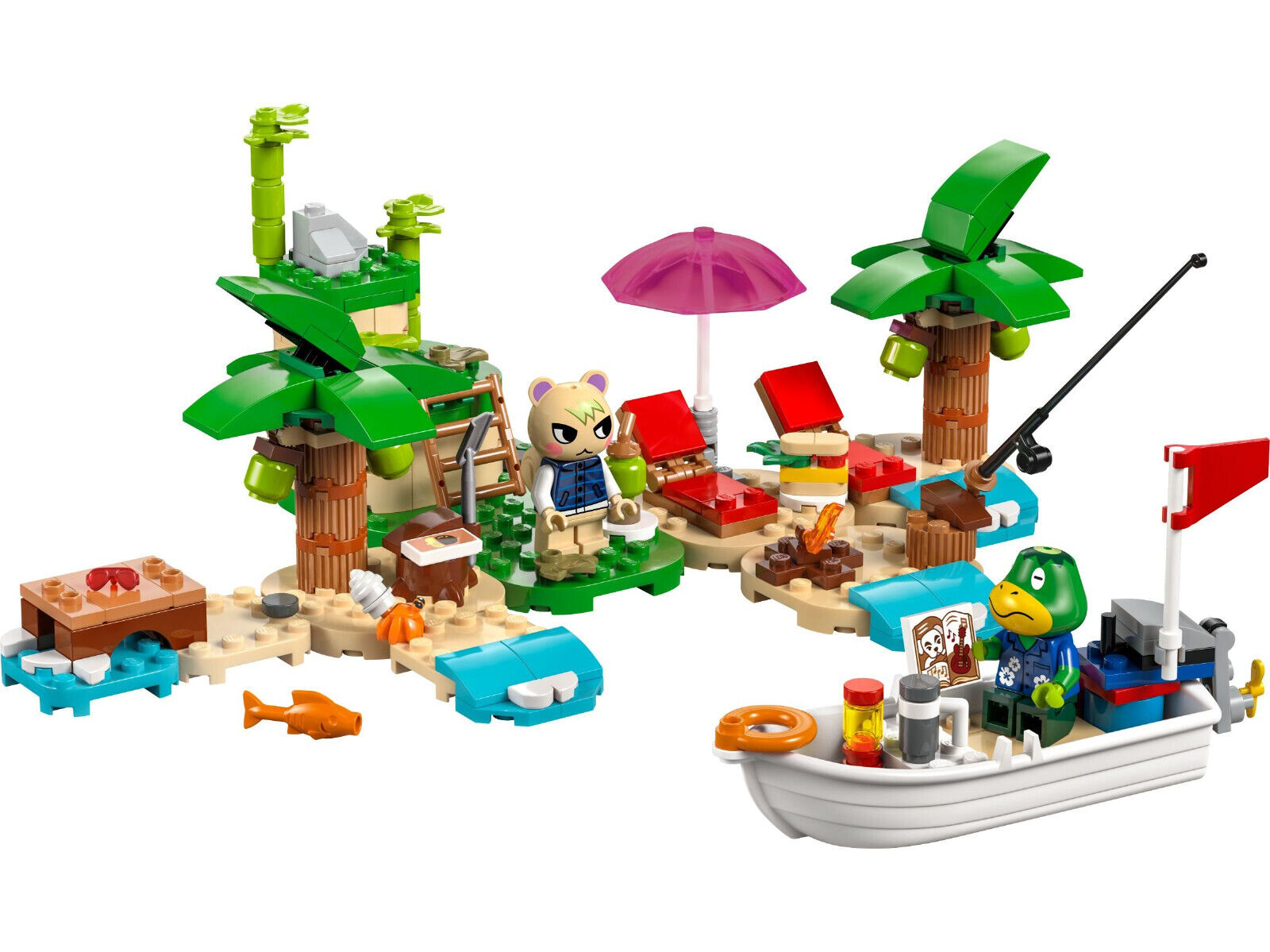 LEGO® Animal Crossing 77048 - Käptens Insel-Bootstour