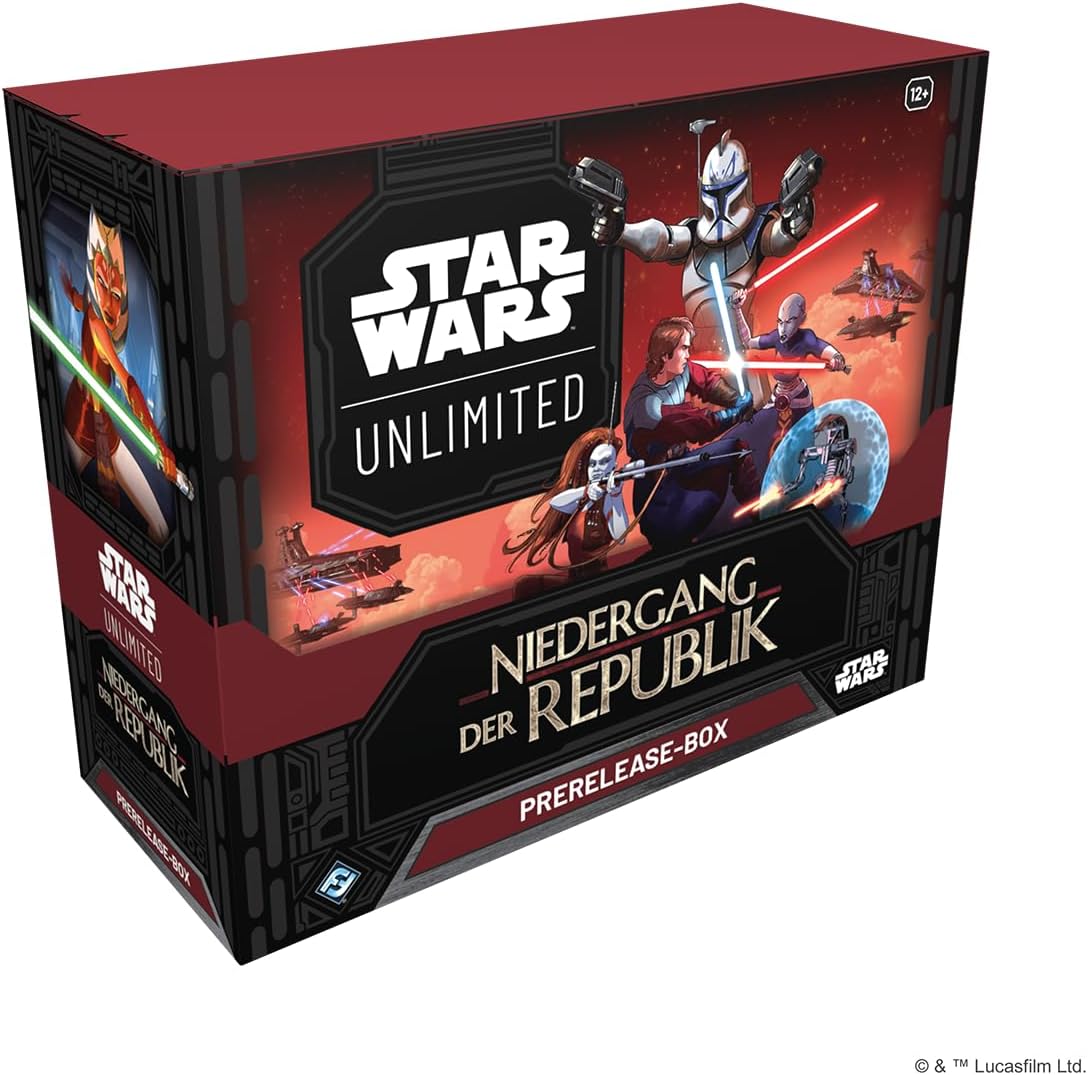 Star Wars Unlimited Niedergang der Republik Prerelease