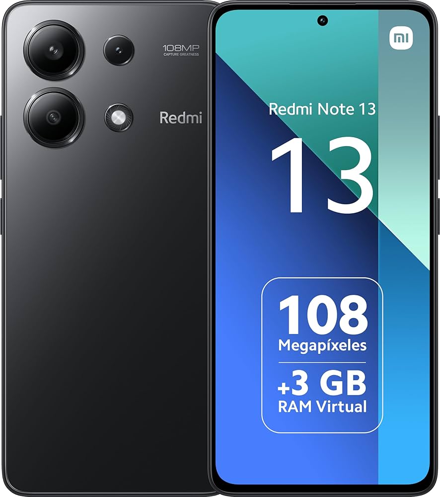 XIAOMI Redmi Note 13 128 GB Midnight Black Dual SIM