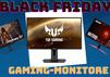 black friday gaming monitore