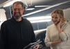 Seth Gordon und Cameron Diaz am Set von "Back in Action"