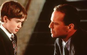 "The Sixth Sense" mit Haley Joel Osment und Bruce Willis