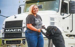 Ines ist das neuste Mitglied der "Trucker Babes"!