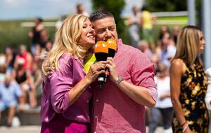  Joachim Llambi und Andrea Kiewel im ZDF Fernsehgarten