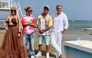 DSDS-Recall auf Kreta: Die Jury - Beatrice Egli, Loredana, Pietro Lombardi und Dieter Bohlen