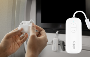 AirFly Bluetooth Adapter Apple AirPods Flugzeug Kopfhörer