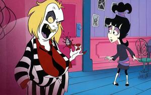 Beetlejuice und Lydia in der Animationsserie "Beetlejuice"