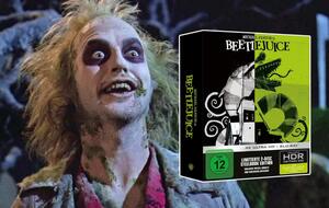 Michael Keaton als Beetlejuice und die Ultimate Collector's Edition zum Film