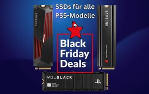 SSDs für PS5 Pro, Slim & Standard-Konsole: Die besten Deals für mehr Speicherplatz 