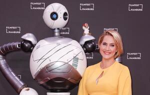 Judith Rakers auf der Deutschlandpremiere von "Der wilde Roboter"