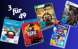 3 Games für 49 Euro Rabattaktion bei MediaMarkt