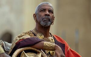 Denzel Washington in "Gladiator 2"