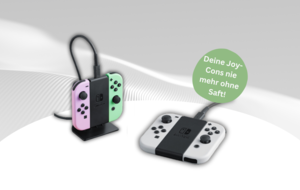 Nintendo Joy-Con-Ladeaufsteller mit Doppelfunktion 