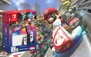 Nintendo Switch OLED Mario Kart 8 Bundle