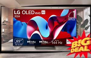 Der LG OLED evo 4K Fernseher mit 65 Zoll im Angebot