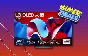 Der 65 Zoll LG OLED evo TV, jetzt im Angebot