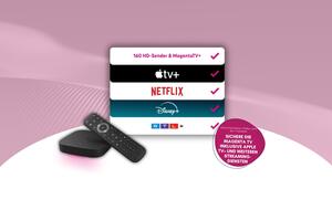 MagentaTV mit Apple TV+, RTL+, Netflix, Disney+