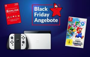 Nintendo Switch OLED + Super Mario Bros Wonder: Unschlagbarer Black Friday-Deal bei MediaMarkt/Saturn