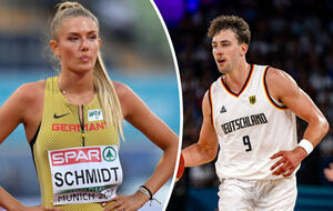 Franz Wagner und Alicia Schmidt sind in ihren Sportarten erfolgreich.