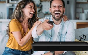 Mit der Sonos Beam Soundbar bringst du deinen TV Sound auf ein neues Level