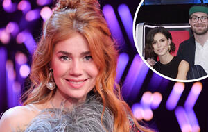 Palina Rojinski, Lena Meyer-Landrut und Mark Forster