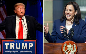 Donald Trump und Kamala Harris