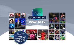 Waipu.tv mit DAZN Unlimited und WOW Live Sport